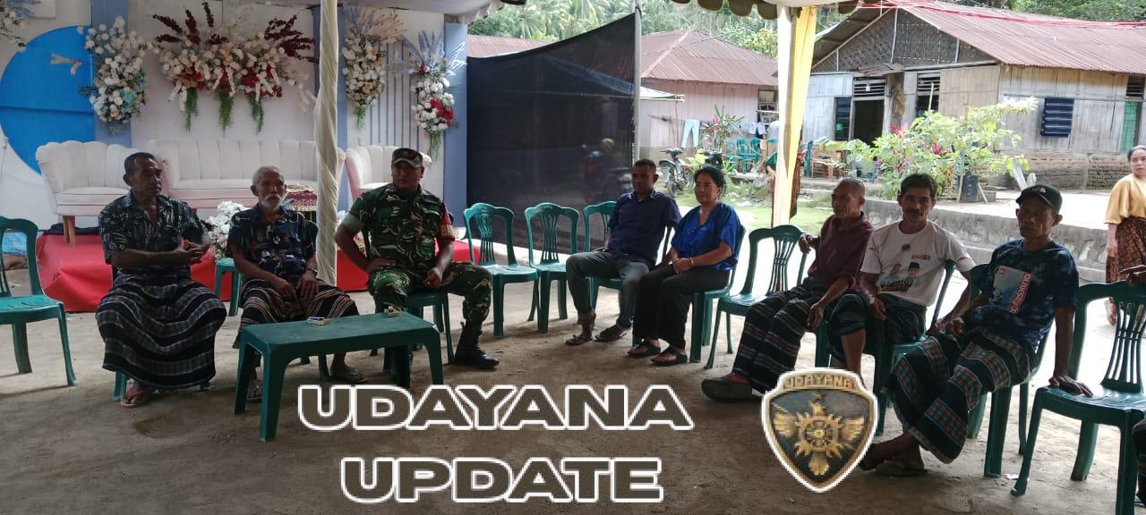 Hormati Kearifan Lokal, Babinsa Kopda Kosmas Kerhi Dihadiri di Acara Adat di Ende