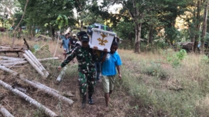 Tindak Kepedulian Pos Maubusa: Bantu Pemakaman Warga Binaan Desa Asumanu