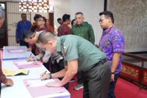 Pengurus PWI Bali Dilantik, Kapendam IX/UDY Ajak Bangun Sinergi Informasi yang Kuat