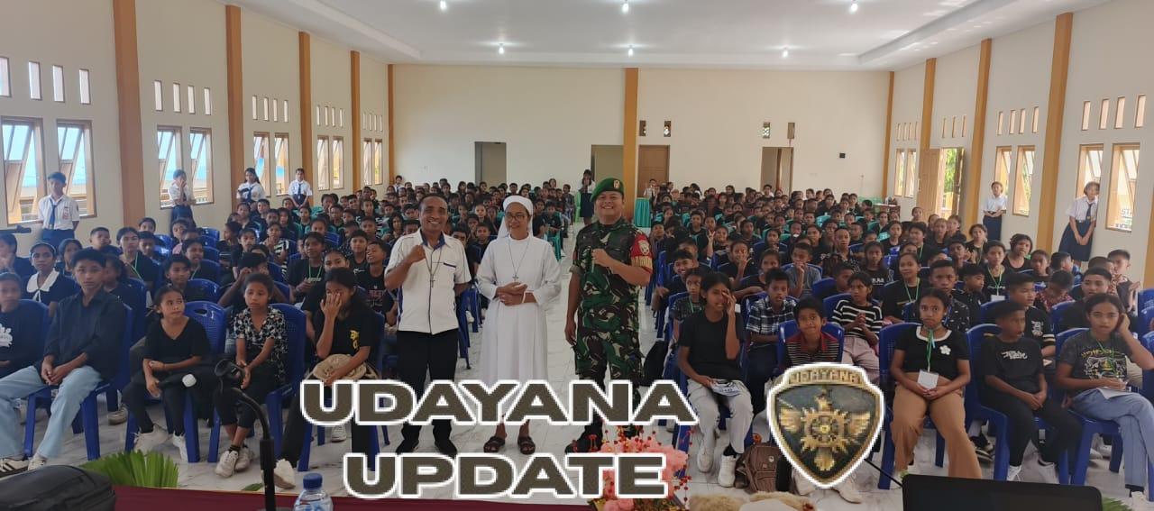 Praka Taruna Diharjaya Sampaikan Materi Anti Bullying dan Kedisiplinan di SMPK Maria Goretti