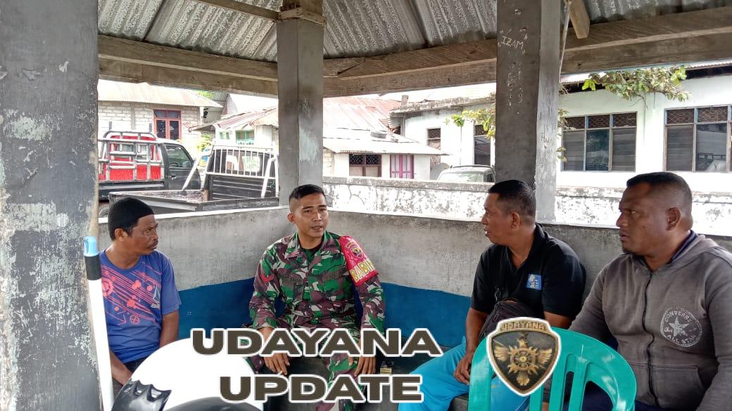 Kodim 1602/Ende Tingkatkan Sinergi TNI-Rakyat dengan Monitoring di Lokoboko