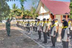 Pelda Asril Pimpin Pelatihan Bela Negara untuk Mahasiswa Baru Poltekes