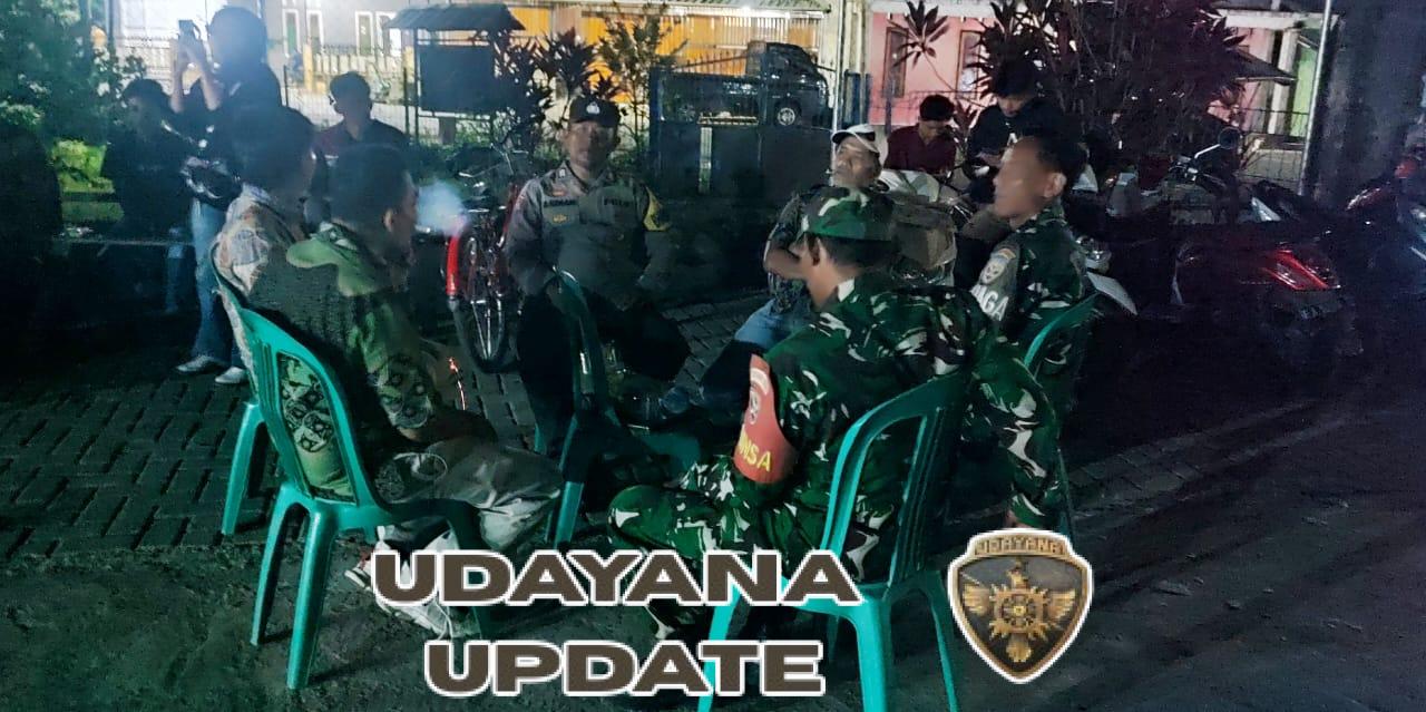 Patroli Malam Sertu Ashar Upaya Menjaga Keamanan di Wilayah Seteluk