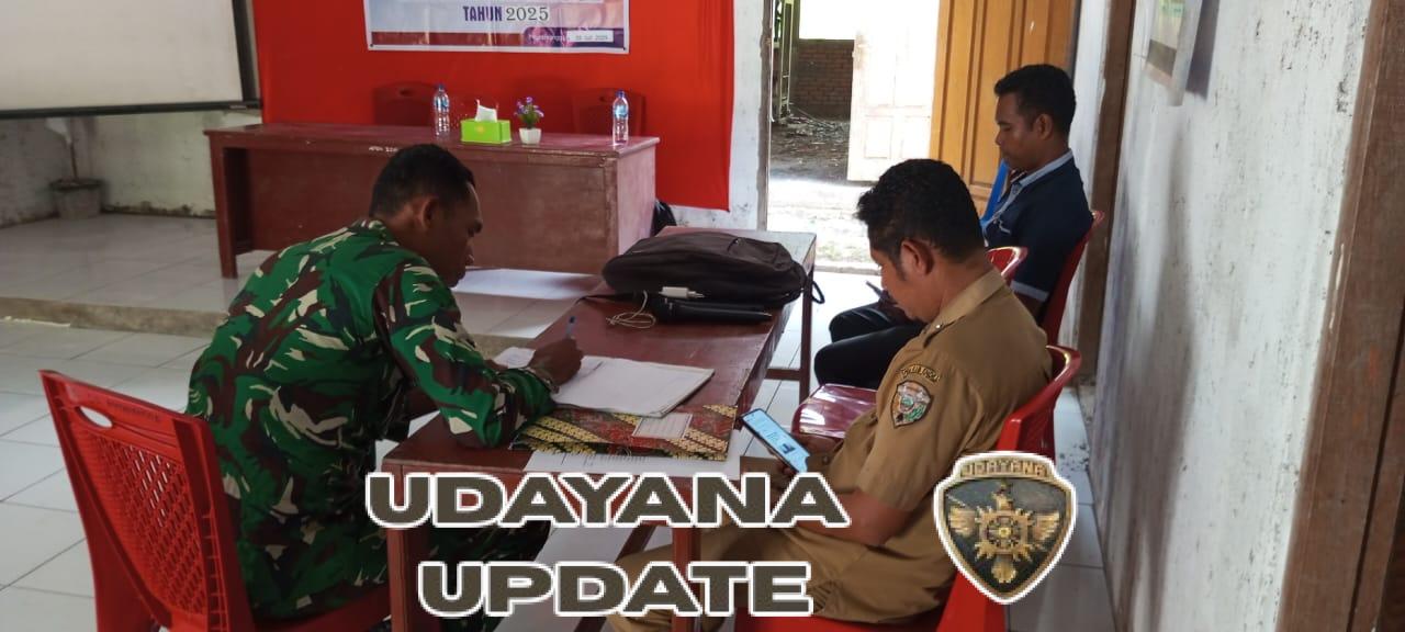 Penguatan Kemitraan TNI dan Desa, Babinsa Kodim 1602/Ende Gelar Komsos dan Pamwil