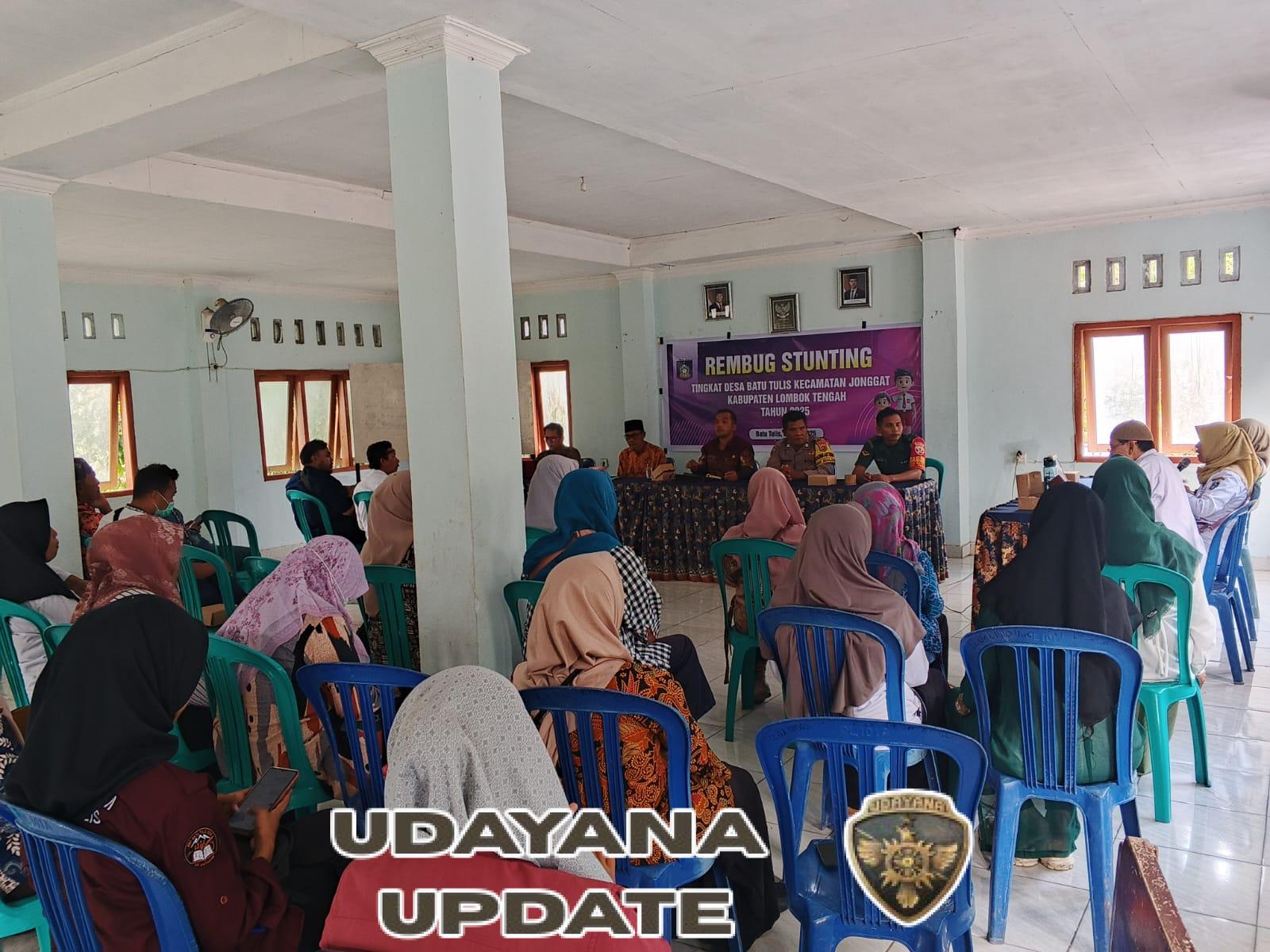 Babinsa dan Pemerintah Desa Bersinergi Lakukan Rembug Stunting Demi Kesejahteraan Anak