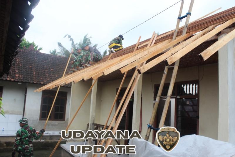 Perhatian Dan SSK TMMD 125: Rumah Pak Made Kerta Kini Lebih Layak dan Aman