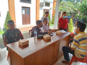 Babinsa Sukawati Aktif Dukung Layanan Kesehatan Jiwa, Posyandu ODGJ Berjalan Tertib dan Lancar