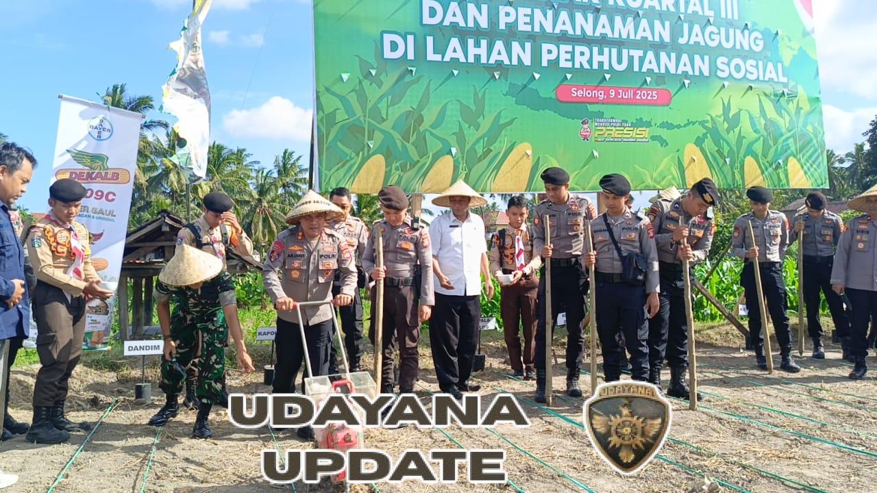 .Penanaman Jagung Serentak di Lotim, Wujud Komitmen Jaga Ketahanan Pangan
