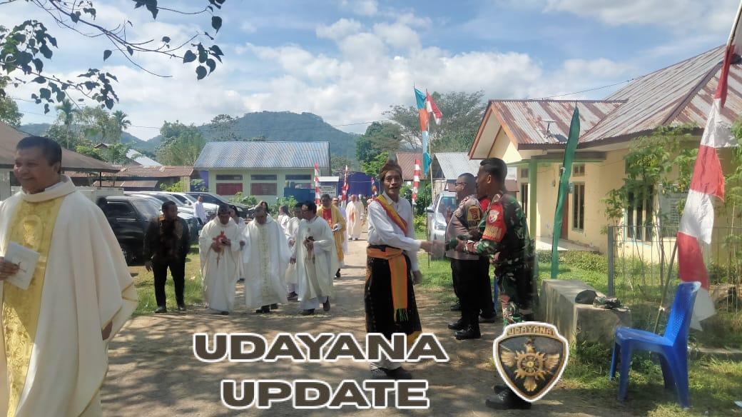 Sinergi TNI dan Gereja Tercermin di Perayaan Imamat Perak Pater Antonius Jemaru