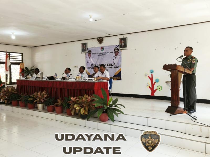 Sinergi Forkopimda, Dandim 1613/Sumba Barat Ingatkan Soal Kamtibmas Saat Kunker Bupati