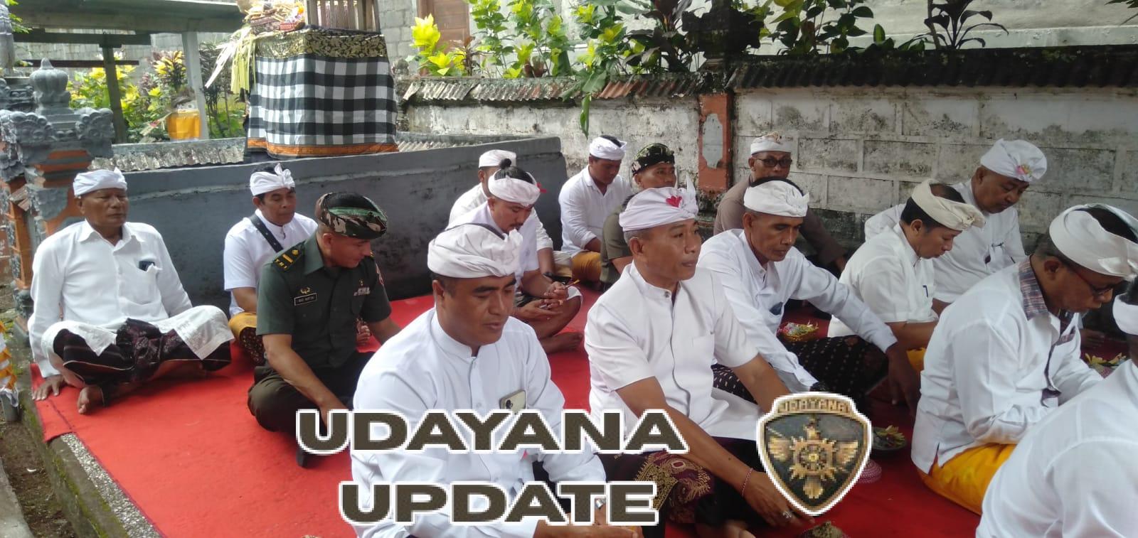 Sinergi Spiritual dan Budaya: Koramil 1616-02/Ubud Rayakan Odalan Bersama Forkopimcam