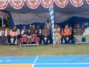 TNI Bersama Rakyat: Babinsa Koramil 01/Ende Hadiri dan Amankan Turnamen Voli Imapare