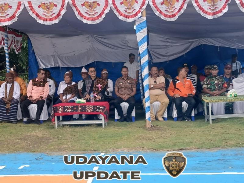 TNI Bersama Rakyat: Babinsa Koramil 01/Ende Hadiri dan Amankan Turnamen Voli Imapare