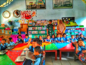 Program MBG di Kota Bima Didukung Penuh oleh Babinsa Koramil Rasanae