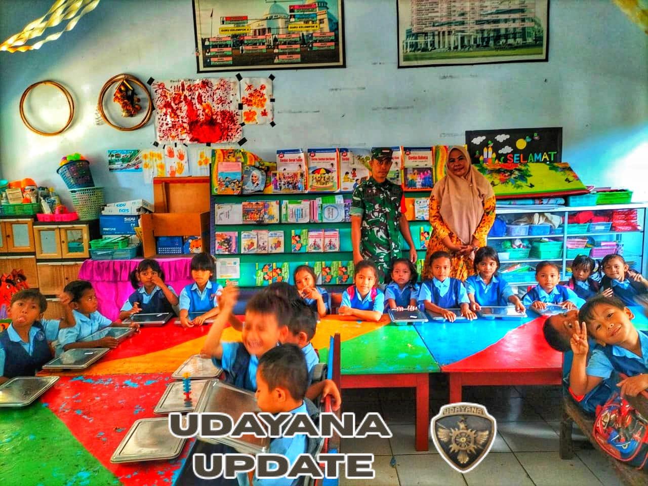 Program MBG di Kota Bima Didukung Penuh oleh Babinsa Koramil Rasanae