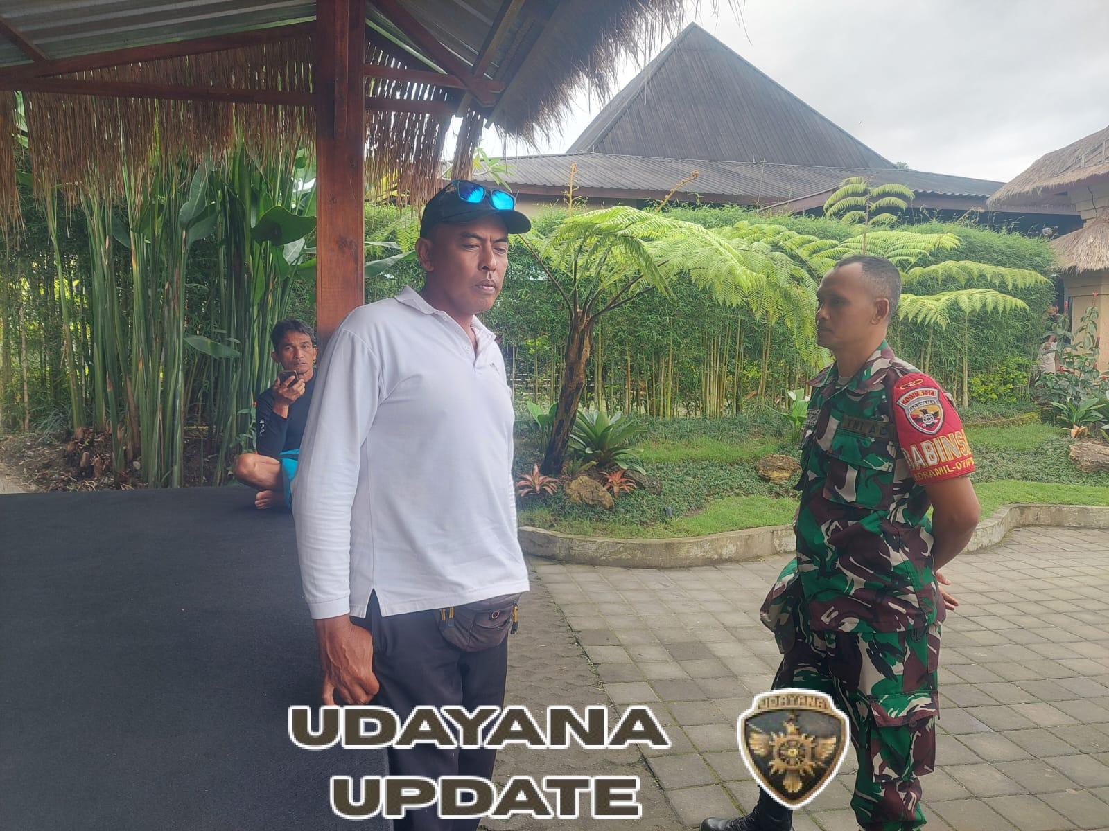 Babinsa Payangan Dukung Keamanan Pariwisata Lewat Kunjungan ke Surya Bintang Adventure