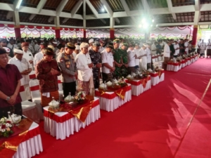 Dandim Gianyar Hadir dan Pantau Langsung Percepatan GBBS di Wantilan Samuantiga
