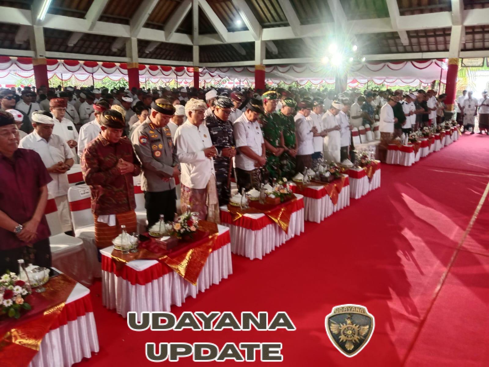 Dandim Gianyar Hadir dan Pantau Langsung Percepatan GBBS di Wantilan Samuantiga
