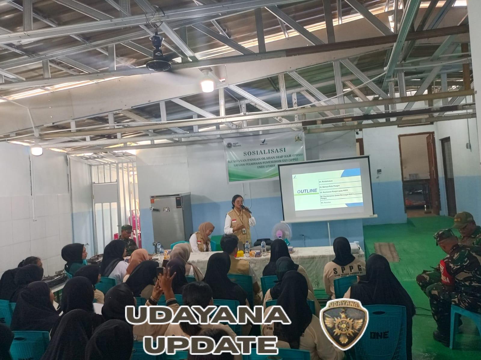 Kodim 1602/Ende Aktif dalam Sosialisasi Pangan Sehat, Tingkatkan Kepedulian terhadap Gizi Masyarakat