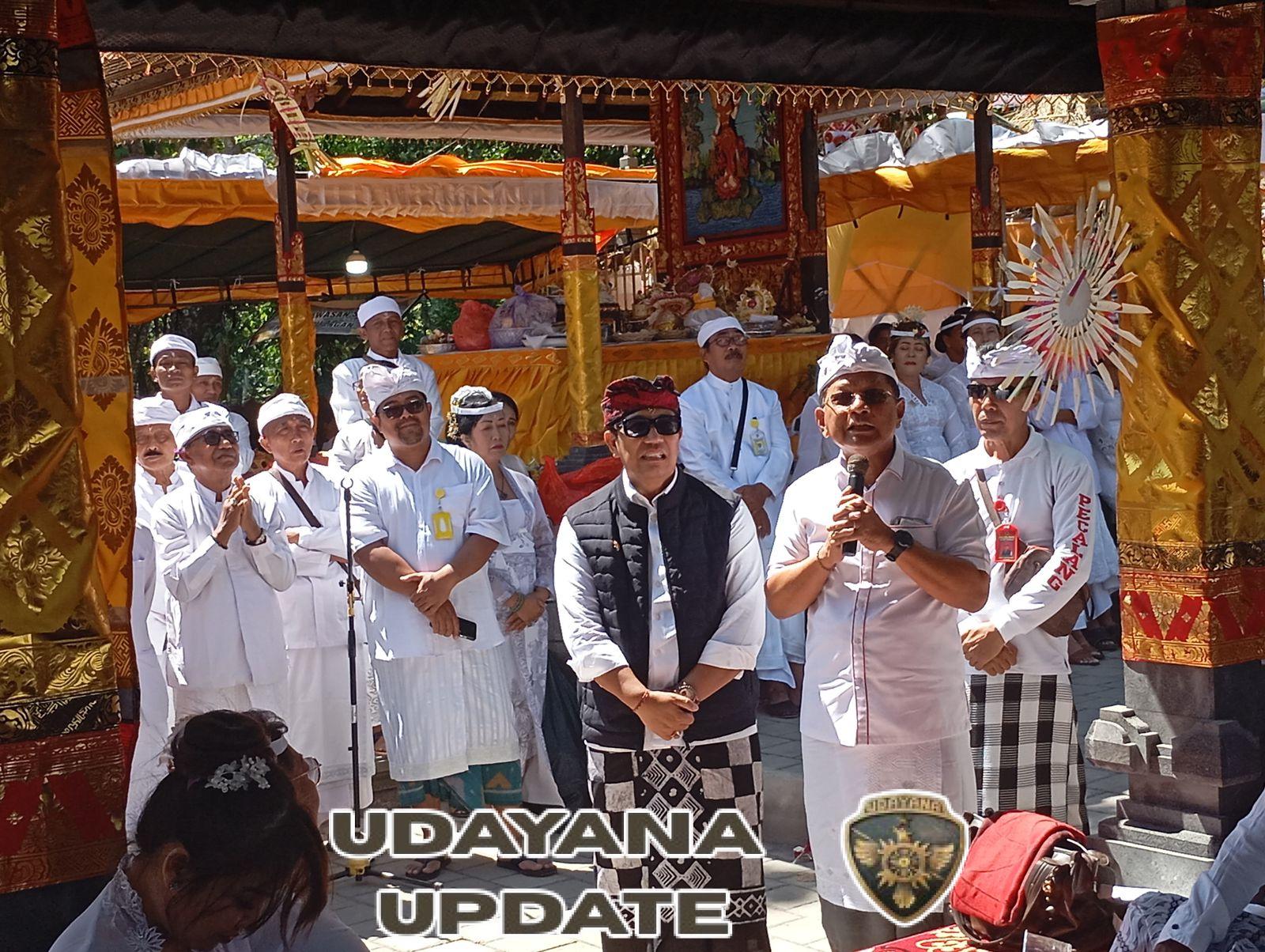 Dandim 1609/Buleleng Hadiri Upacara Ngenteg Linggih dan Piodalan Ageng di Pura Batu Gangsian, Dukung Pelestarian Tradisi dan Potensi Wisata Spiritual