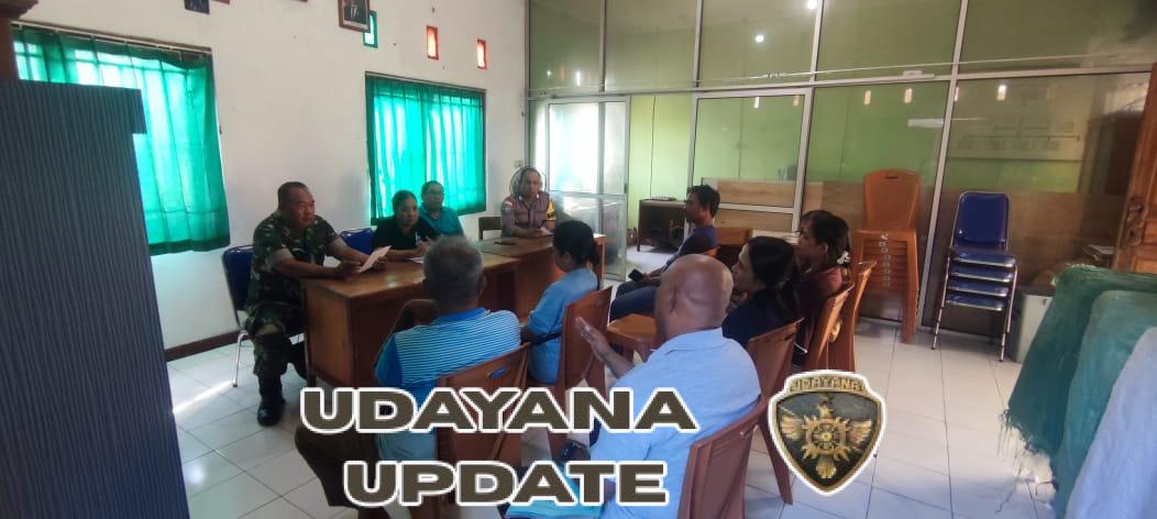 TNI-Polri dan Lurah Selesaikan Sengketa Tanah Warga