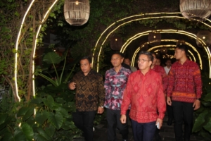 Wujud Sinergitas, Dandim Gianyar Dampingi Pergantian Kapolres Gianyar