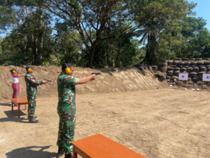 Kodim TTU Gencarkan Latihan Menembak, Perkuat Stabilitas Wilayah Perbatasan.