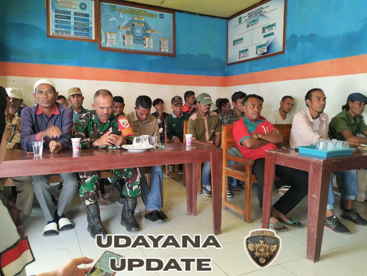 Danramil 1608-07/Monta: Turnamen untuk Silaturahmi dan Citra Positif