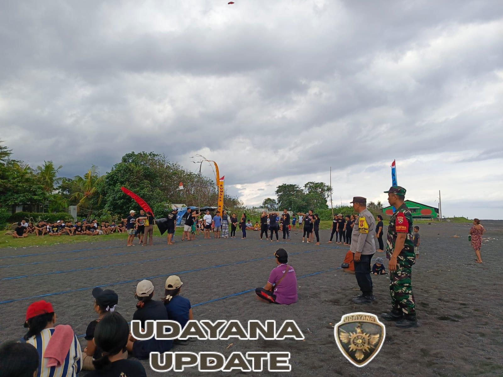 Babinsa Ambil Bagian dalam Aksi Bersih-Bersih dan Lomba Meriahkan HUT ke-39 STT Canthi Wacana Samanjaya