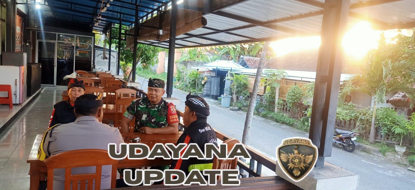 TNI-Polri dan Pecalang Bersatu Jaga Kondusivitas Desa Ringdikit