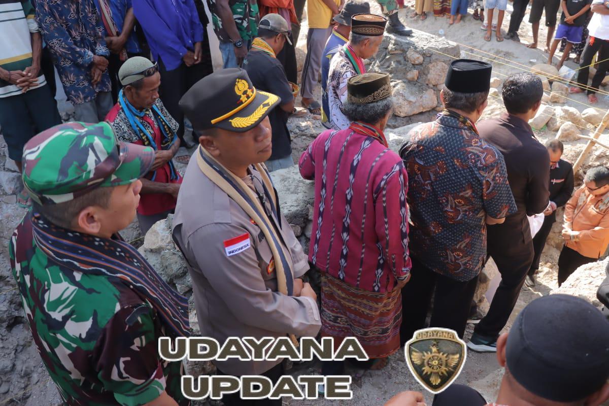 Letkol Czi Ariya Darma Dukung Pembangunan Masjid Jami’ Babussholah Alor Besar