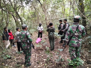 Kodim 1614/Dompu Bersama Tim Gabungan Cegah Tipihut di Pekat