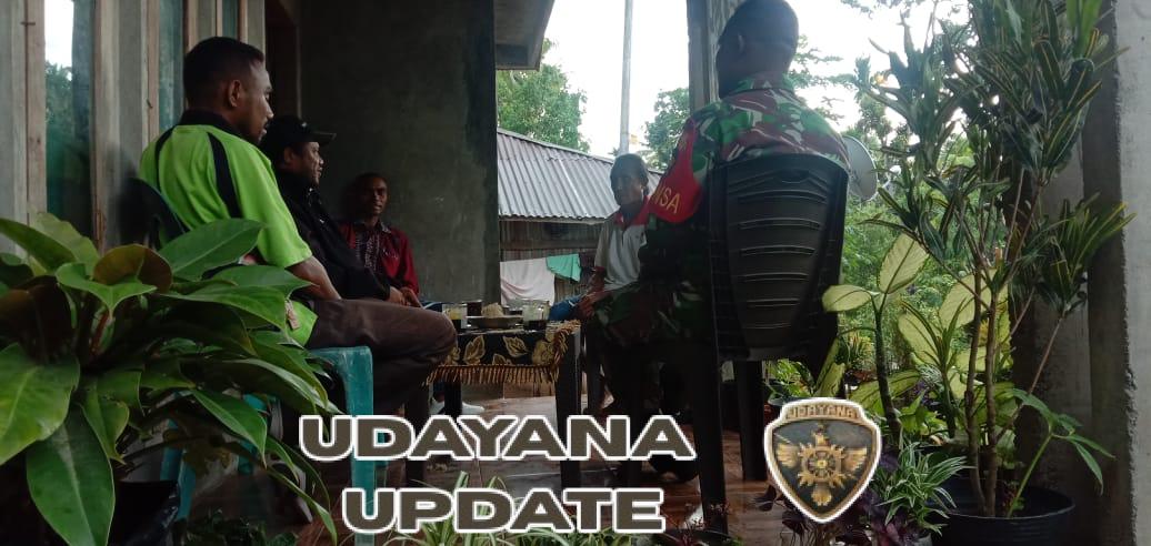 Babinsa Laksanakan Anjangsana Komunikasi Sosial, Imbau Warga Jaga Kesehatan Di Tengah Perubahan Cuaca