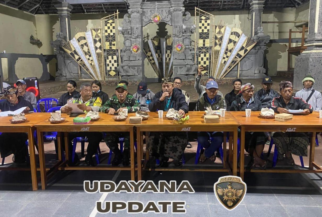 Babinsa Desa Sanda Terlibat Aktif dalam Rapat HUT STT, Mendorong Kepemudaan yang Berprestasi