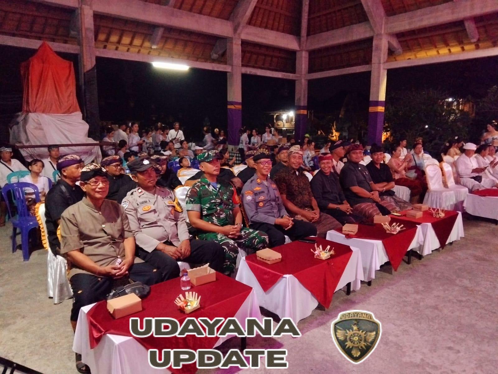 Babinsa Koramil 1616-02/Ubud Hadiri HUT ke-47 ST. Widya Kesuma, Dukung Pembinaan Generasi Muda Desa Mas