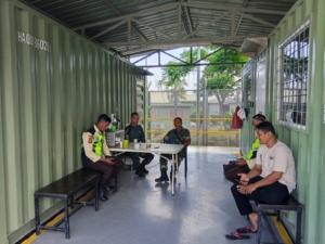 TNI Jaga Ketat Objek Vital Nasional, Pos PAM Kodim 1628/SB Siaga di PT AMMAN