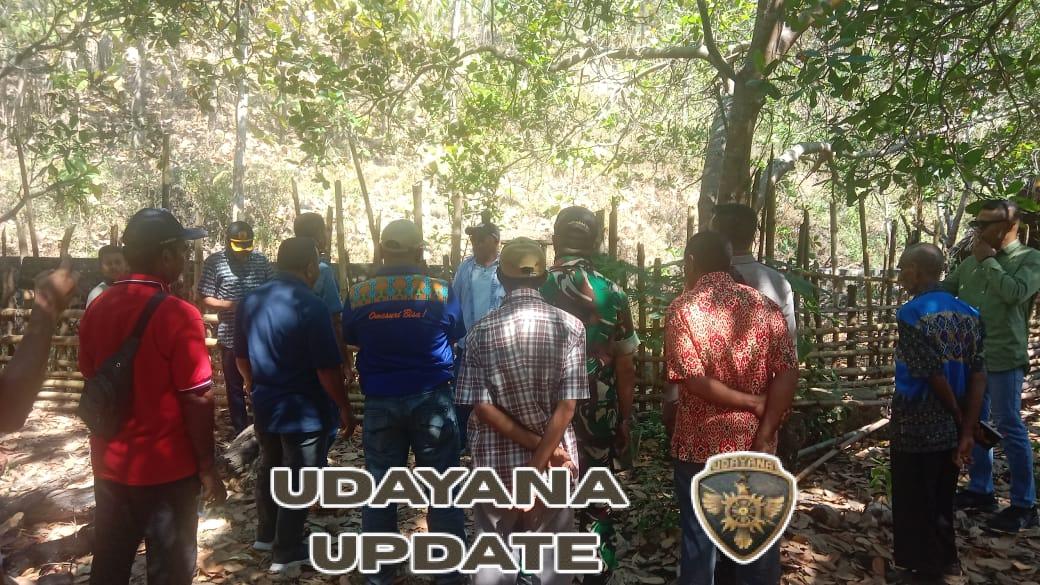 Sinergi TNI dan Pemda, Danramil Omesuri Dampingi Survei Lahan Kandang Kambing