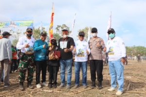 Kodim 1614/Dompu Kawal Ketat Event Trabas Jelajah Lakey, Danramil Hu’u Pimpin Langsung Pengamanan