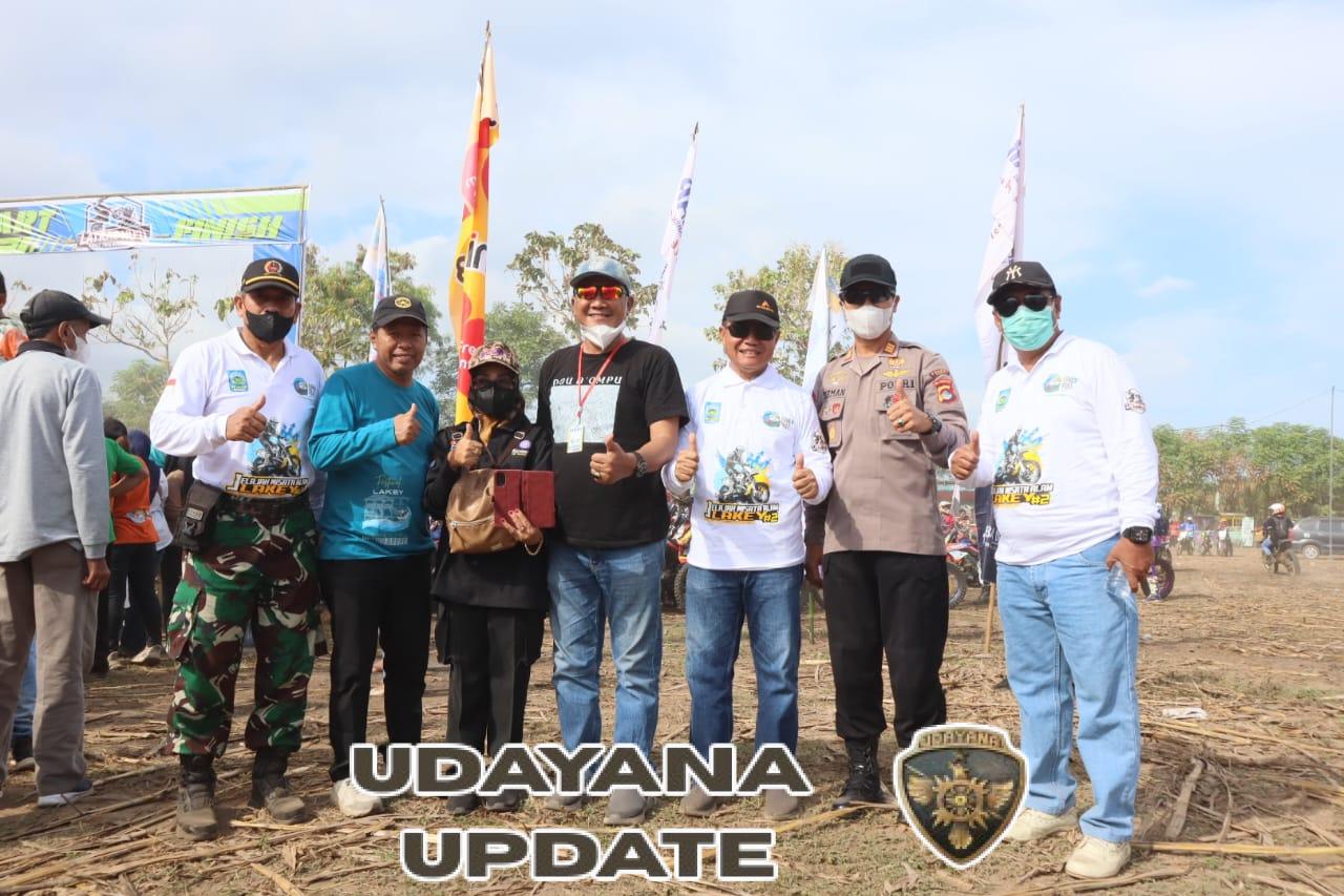 Kodim 1614/Dompu Kawal Ketat Event Trabas Jelajah Lakey, Danramil Hu’u Pimpin Langsung Pengamanan