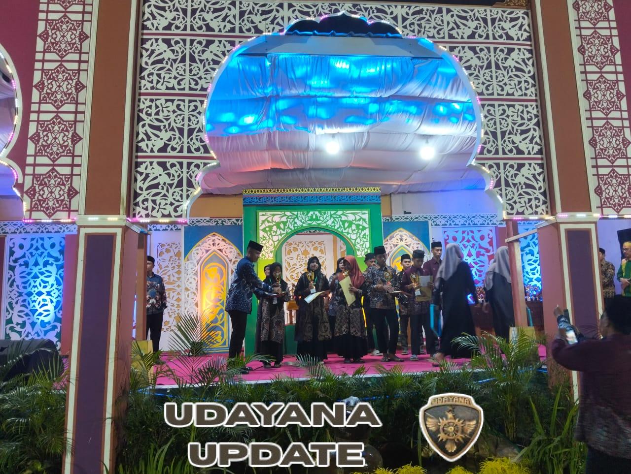 Danramil 1628-04/Poto Tano Hadiri Penutupan STQ ke-IX Kecamatan Poto Tano