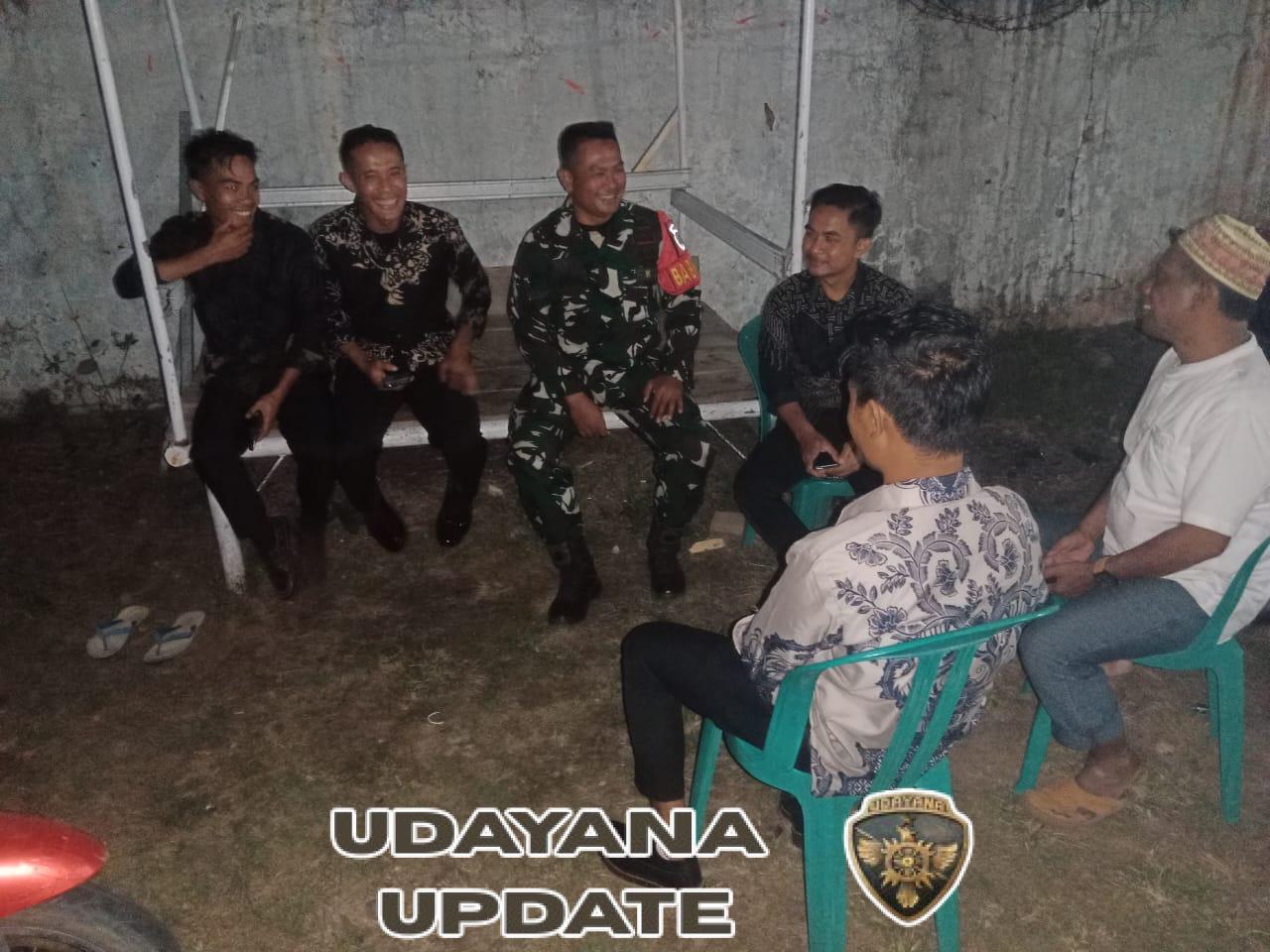 Patroli Malam Babinsa Koramil Hu’u: Langkah Konkret Cegah Gangguan Keamanan