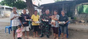 TNI Bersinergi dengan Dapur Sehat Oebobo Layani 6.000 Jiwa di Tengah Masyarakat
