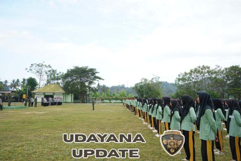 Kodim 1628/Sumbawa Barat Latih Disiplin dan Mental Siswa SMKN 1 Taliwang