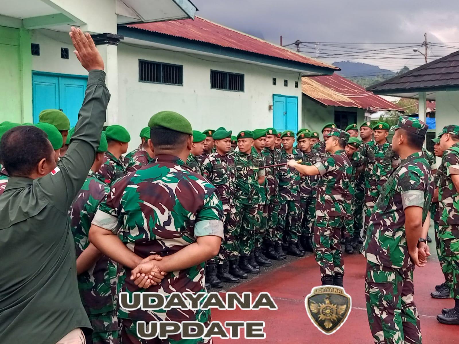 Mayjen TNI Piek Budyakto Monitoring Kodim 1602/Ende, Ingatkan Anggota Soal Bahaya Judi Online