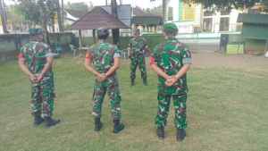 Anggota Koramil Sekongkang Hadiri Apel dan Aktif Laksanakan Kegiatan Wilayah