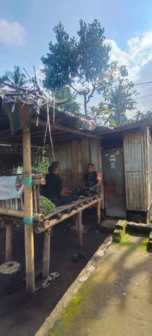 Serda Agustinus Laksanakan Monitoring dan Komsos di Wilayah Binaan