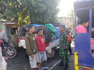 Pemantauan Keamanan dan Komsos Babinsa di Desa Jopu Berjalan Lancar