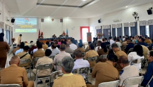 Dandim 1601/ST di Wakili Kasdim Menghadiri Rapat Persiapan HUT Kemerdekaan RI ke-80