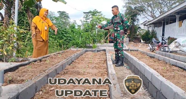Danramil Janapria Ajak Warga Bercocok Tanam dengan Teknik Bedengan Terbalik