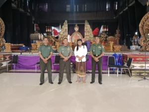Dandim 1616/Gianyar Jalin Silaturahmi dengan Tokoh Budaya di Desa Bona